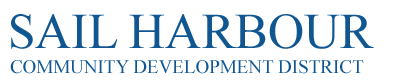 Sail Harbour Community Development District Logo